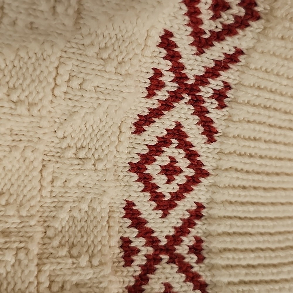 Western Themed Cotton Horse Sweater - Picture 4 of 7